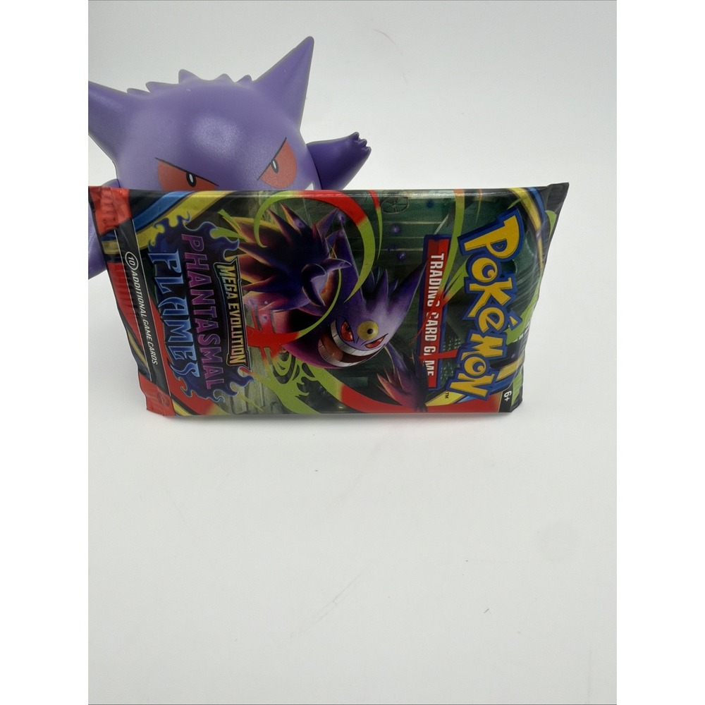Pokémon TCG Mega Evolution Phantasmal Flames Booster Pack - 10 Cards - Picture 8 of 8